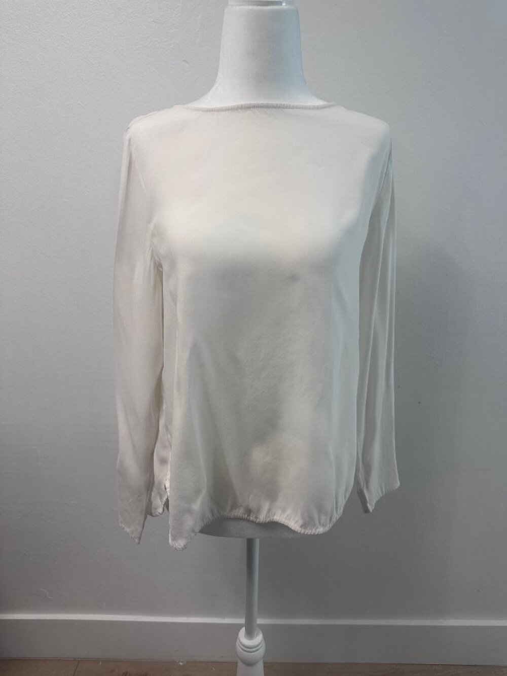 Scanlan Theodore Silk Ivory Blouse